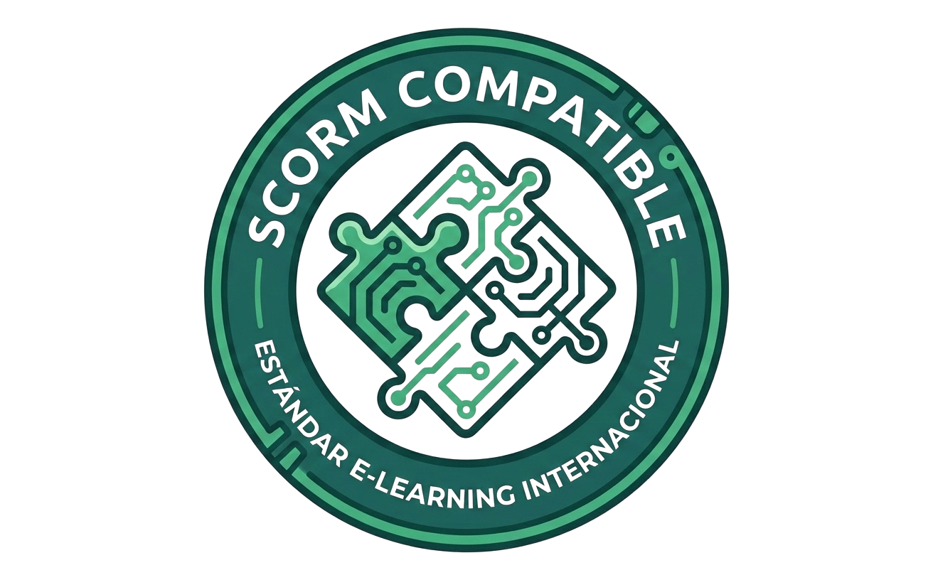 Sello SCORM Compatible 1.2